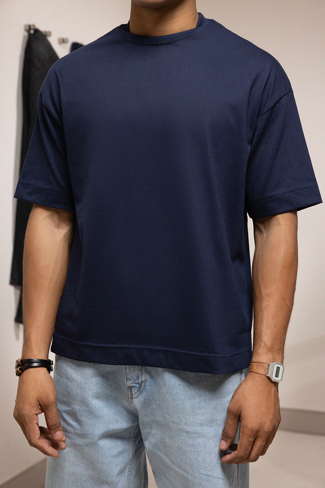 Basic Oversized T-Shirt - D003 - Image 2