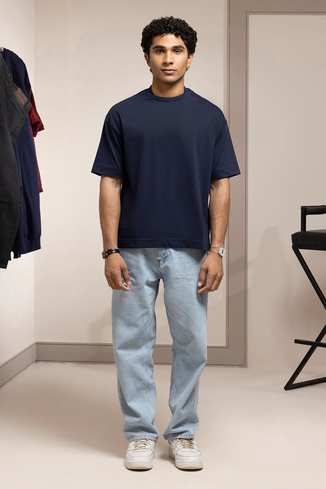 Basic Oversized T-Shirt - D003 - Image 3