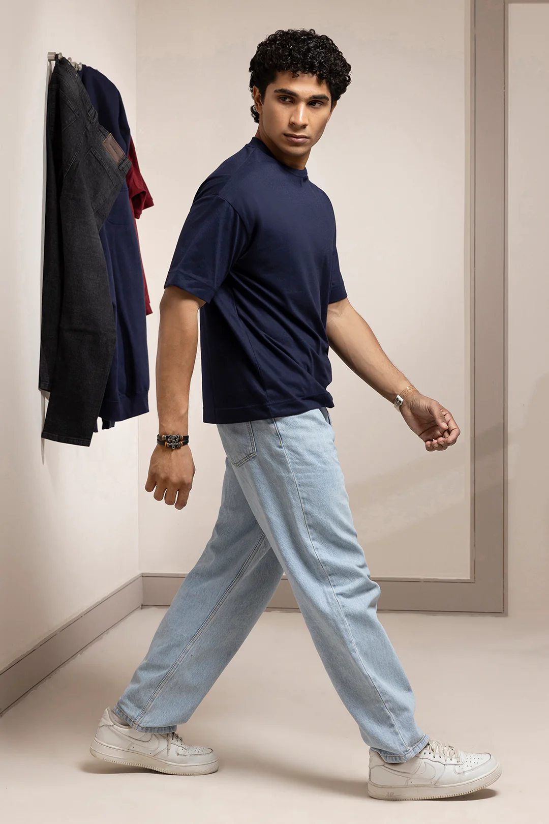 Basic Oversized T-Shirt - D003 - Image 5
