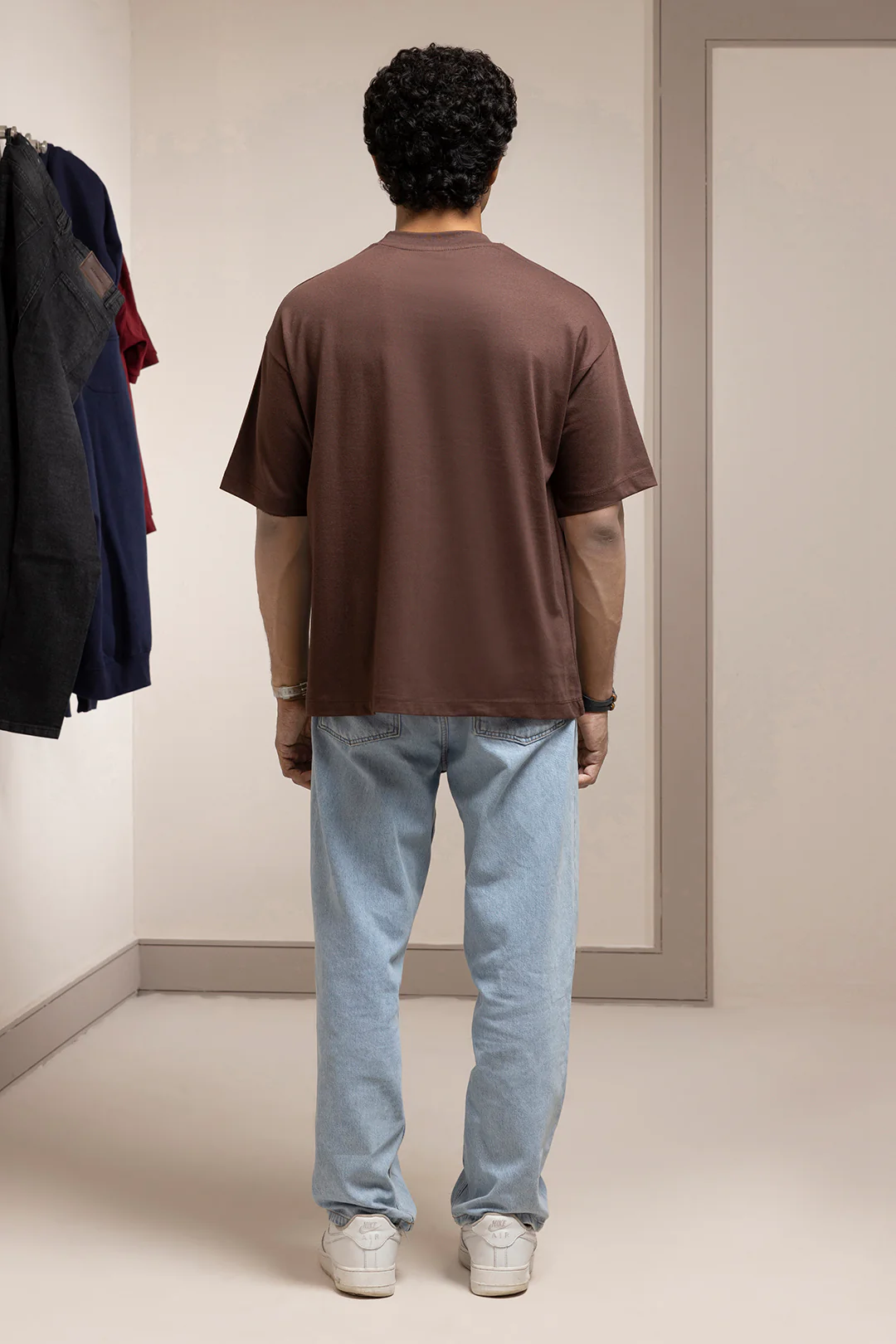 Basic Oversized T-Shirt - D004 - Image 6