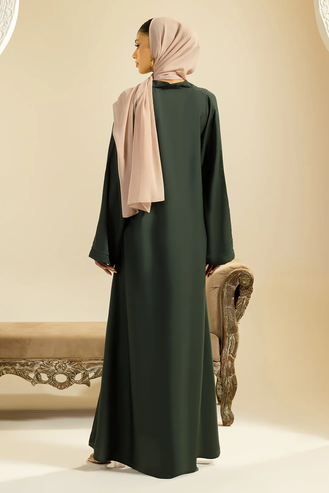 Button Thru Abaya - 5025 - Image 10
