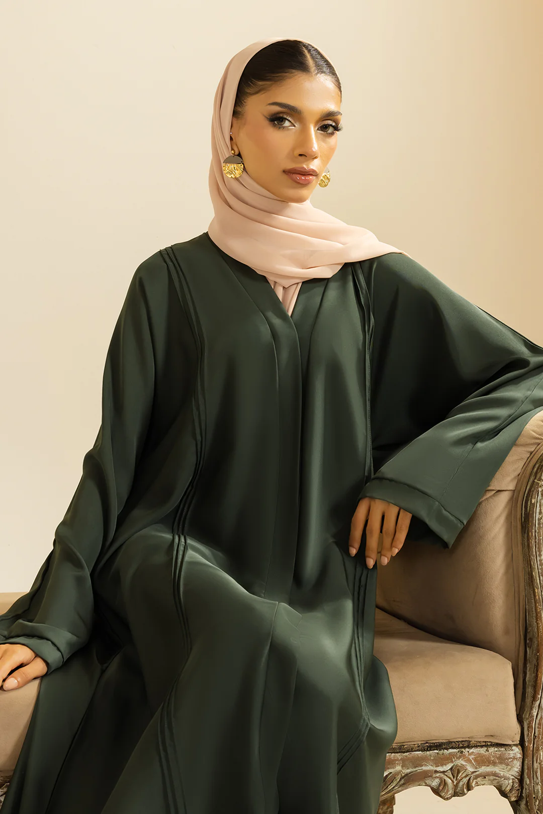Button Thru Abaya - 5025 - Image 2