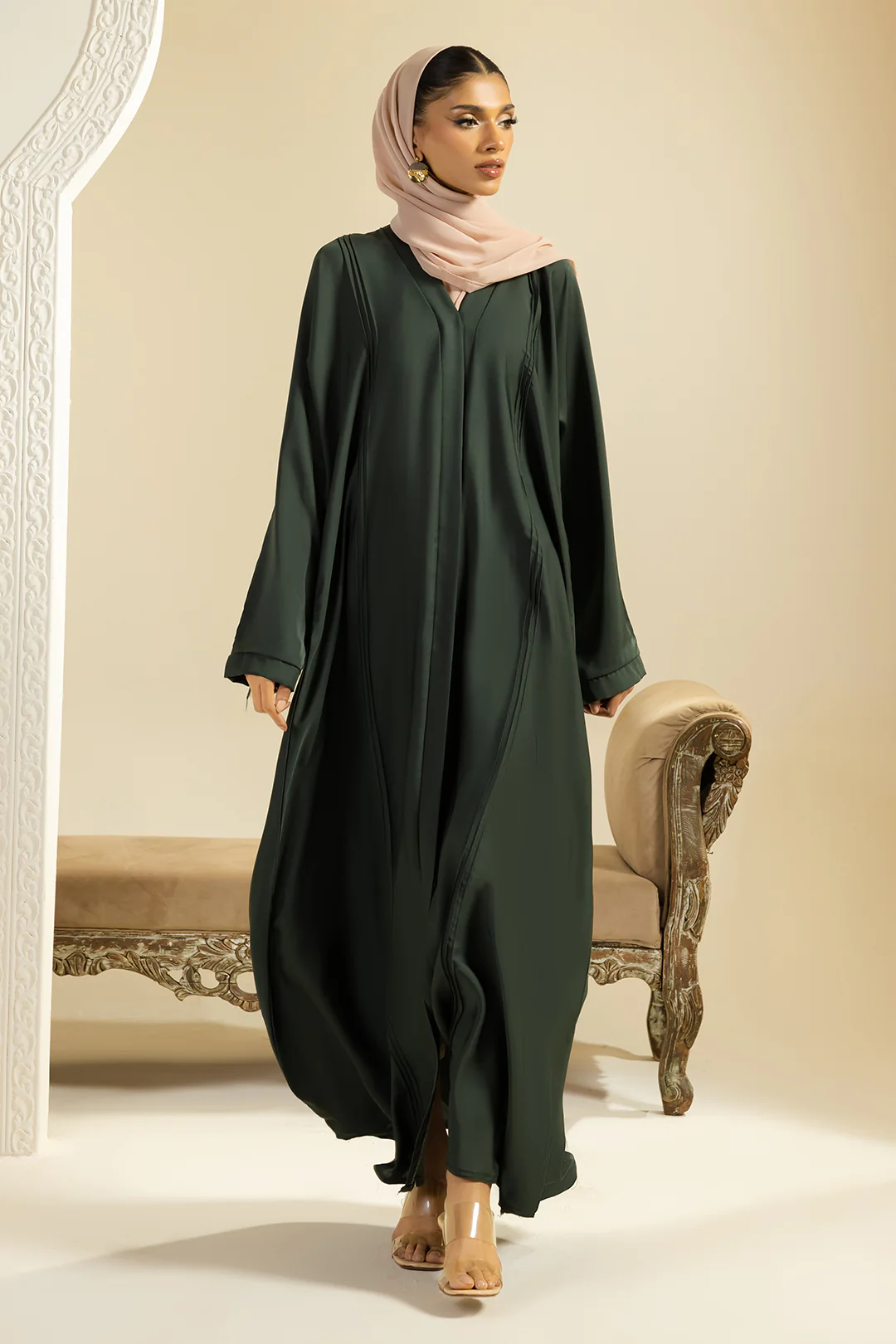 Button Thru Abaya - 5025 - Image 5