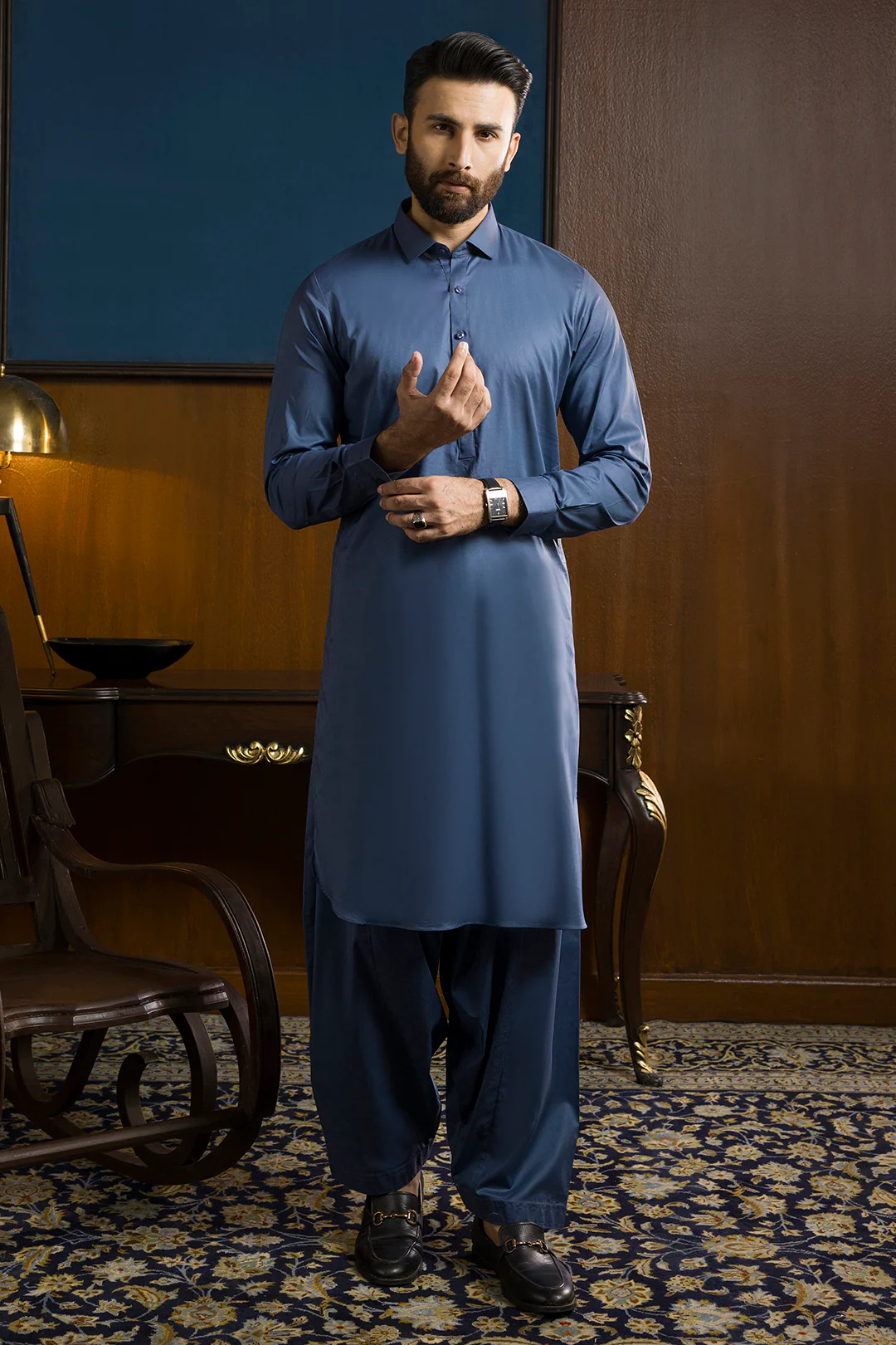 Comfort-Cotton Shalwar Kameez - 5202 - Image 3