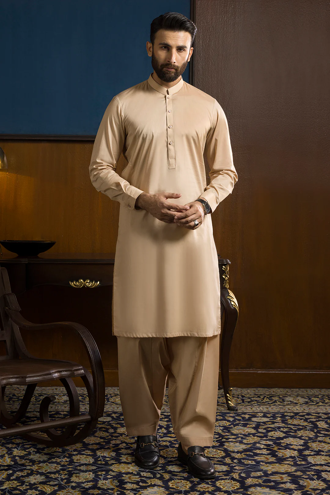 Comfort-Cotton Shalwar Kameez - 2603 - Image 8