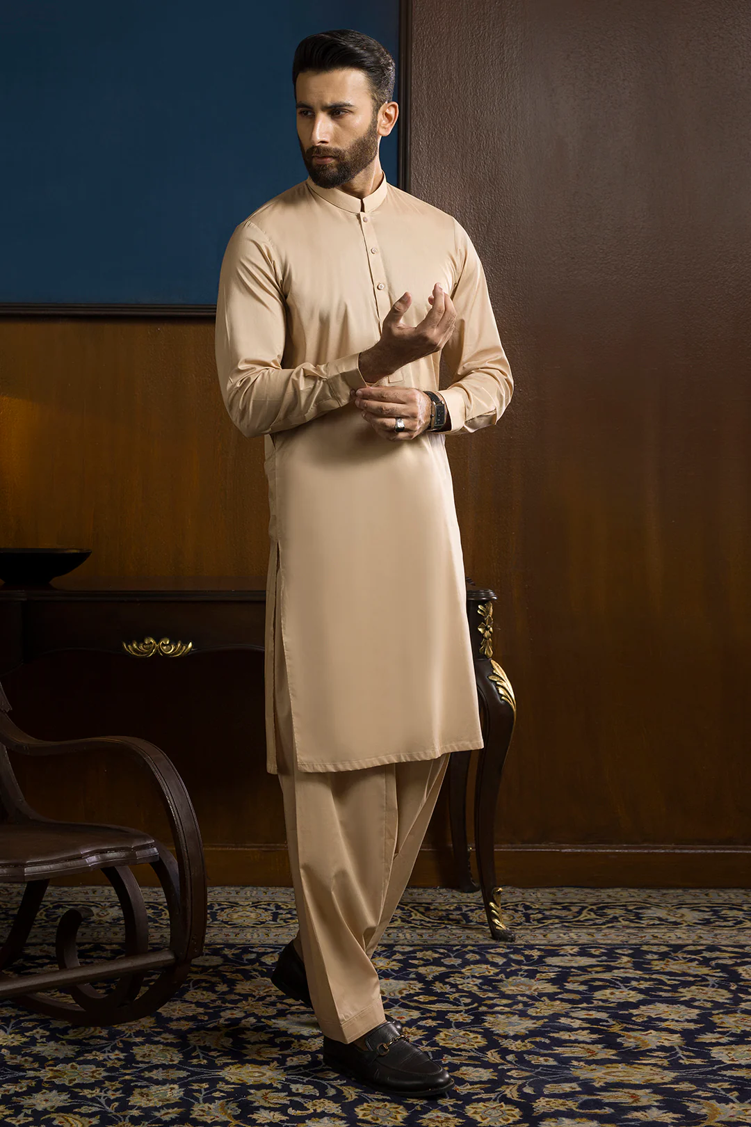 Comfort-Cotton Shalwar Kameez - 2603 - Image 9
