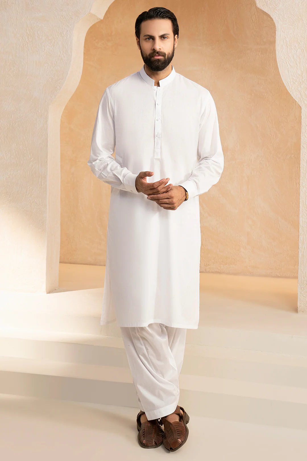 Comfort Cotton Shalwar Kameez - 2607 - Image 2