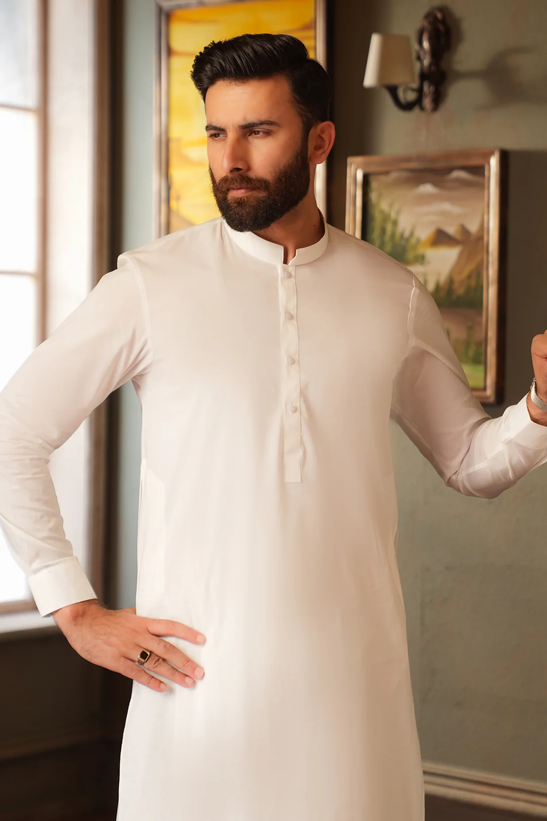 Comfort-Cotton Shalwar Kameez - 2617 - Image 2