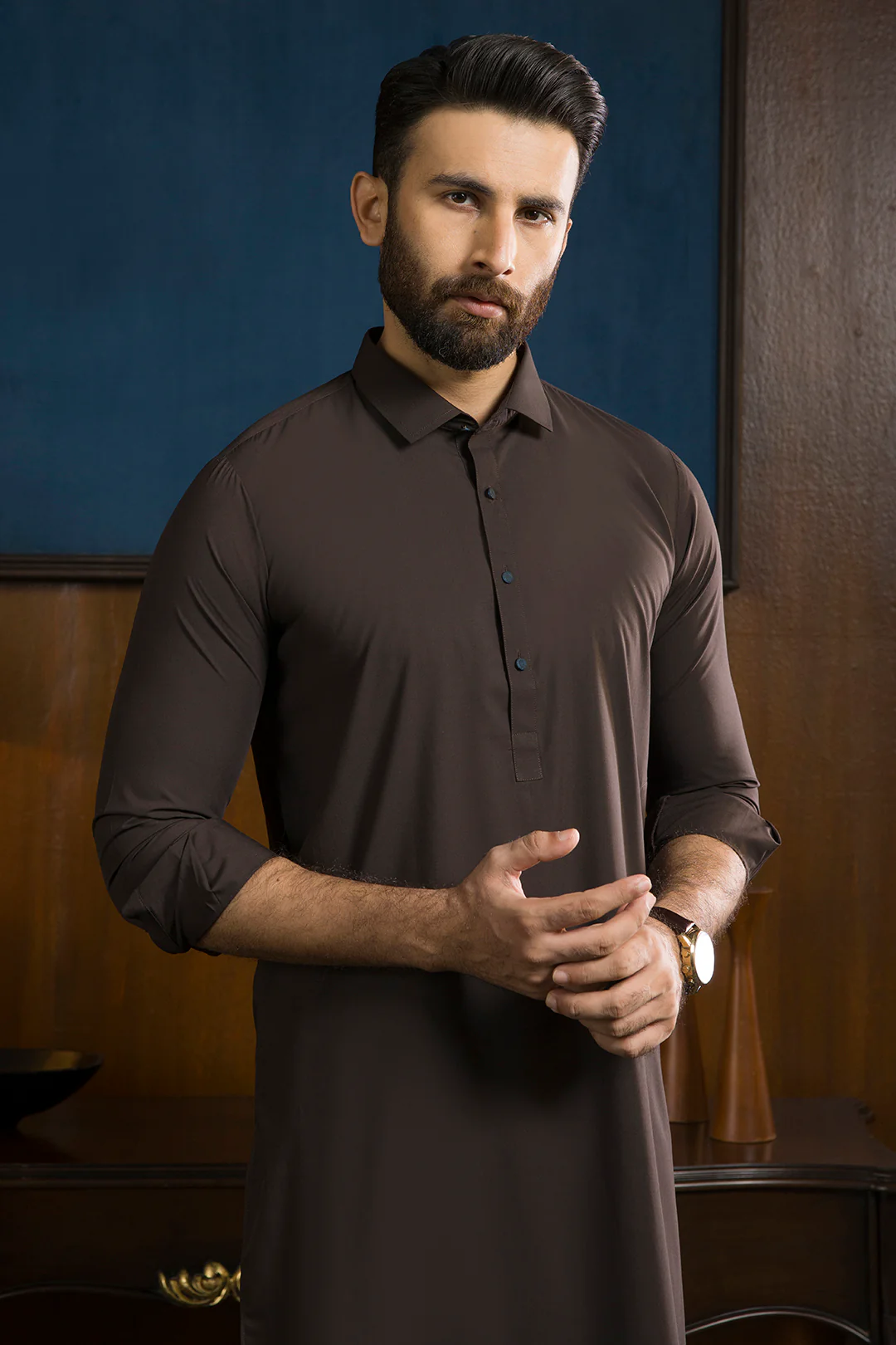 Comfort-Cotton Shalwar Kameez - 2620