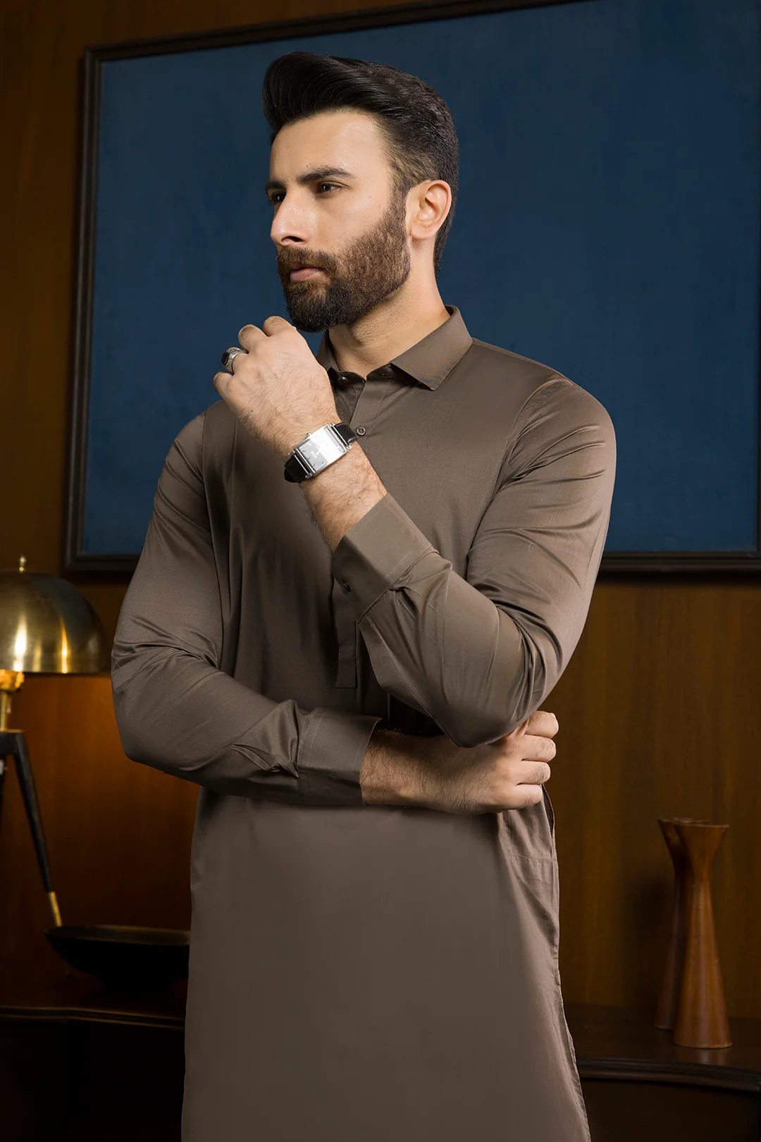 Comfort-Cotton Shalwar Kameez - 2626 - Image 4