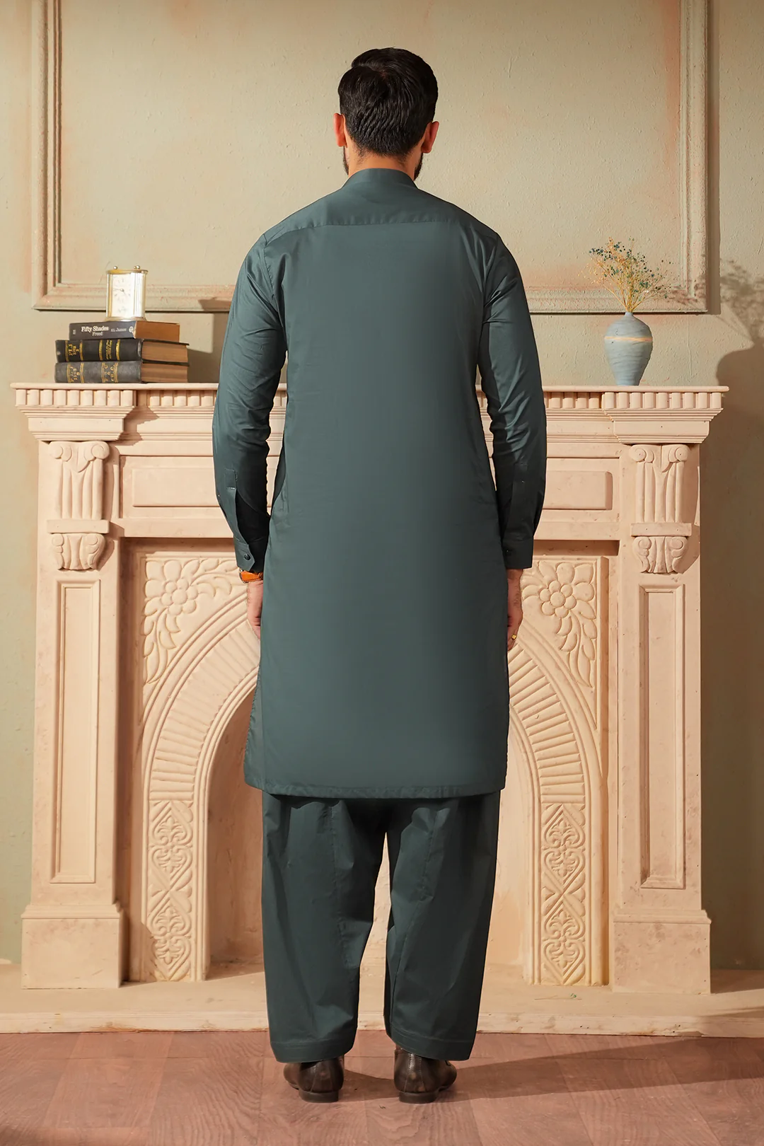 Comfort-Cotton Shalwar Kameez - 2629 - Image 6