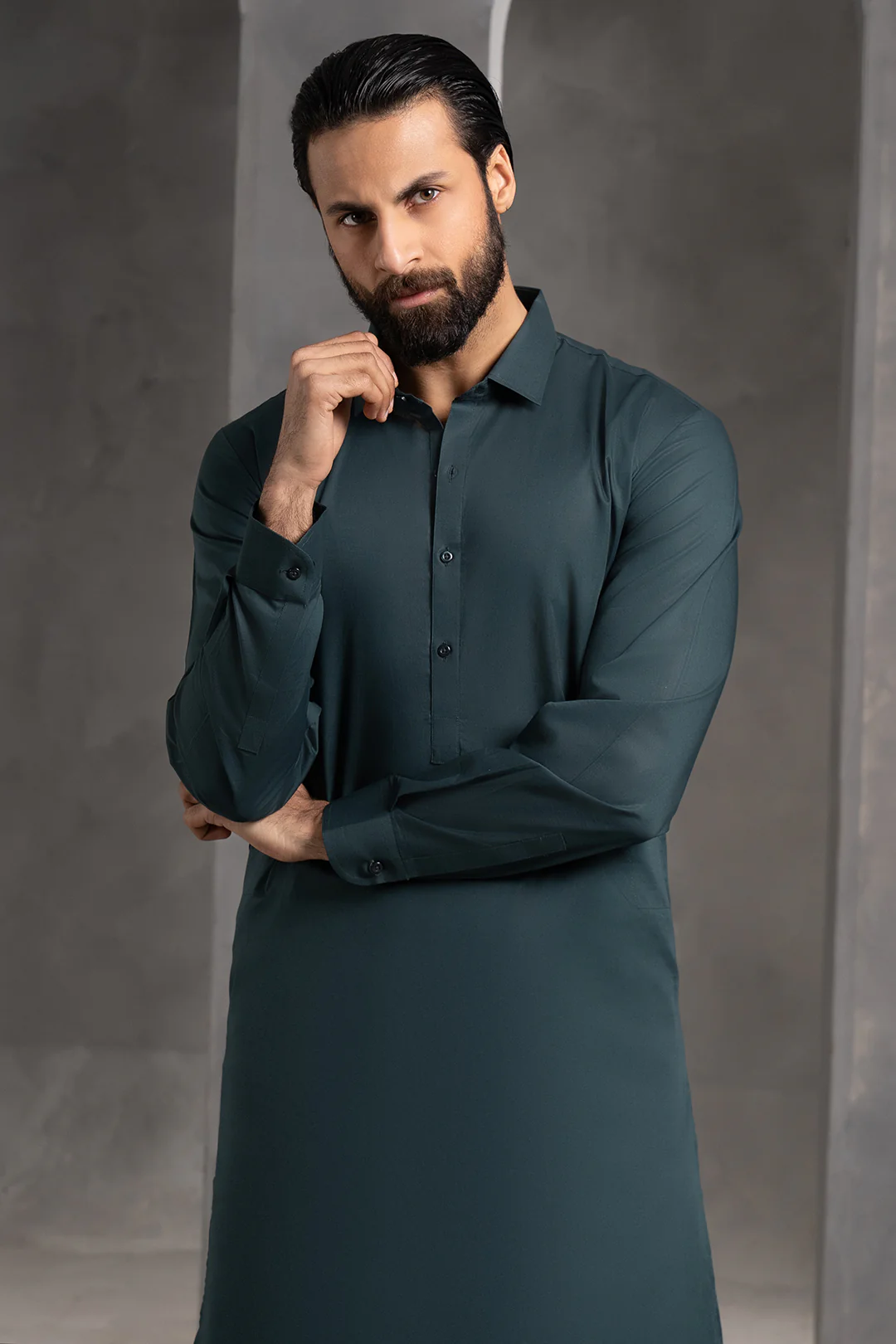 Comfort-Cotton Shalwar Kameez - 3014 - Image 4