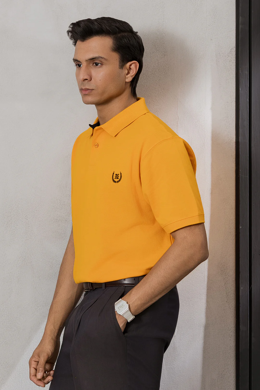 Contrast Placket Polo - 6004 - Image 19