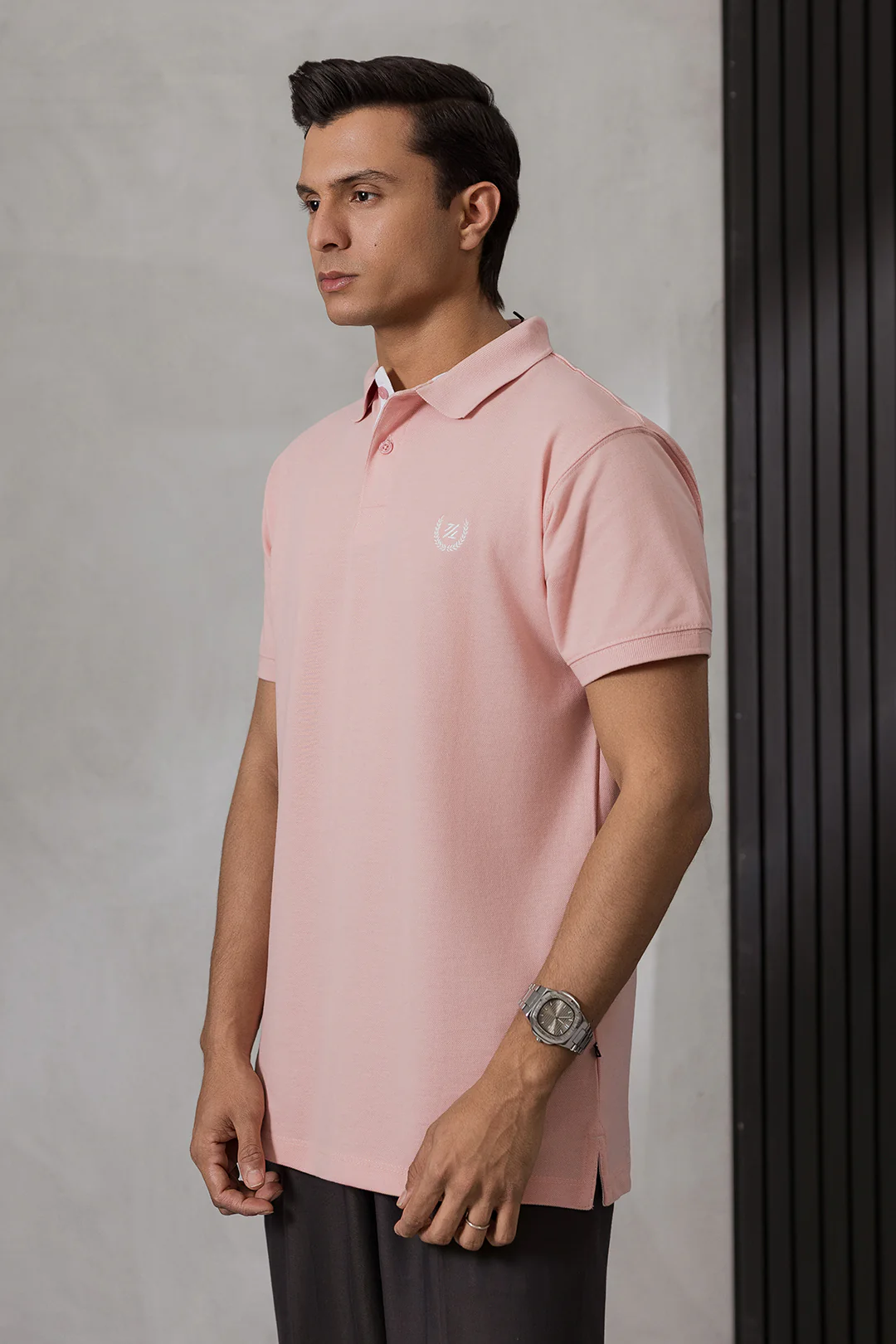 Contrast Placket Polo - 6004 - Image 39