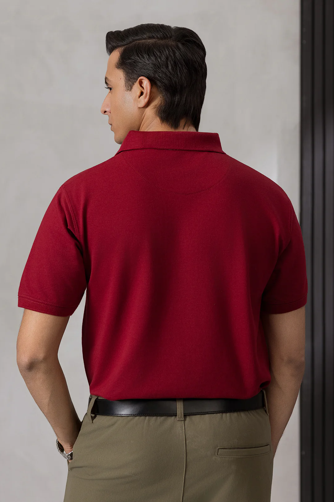Contrast Placket Polo - 6004 - Image 57