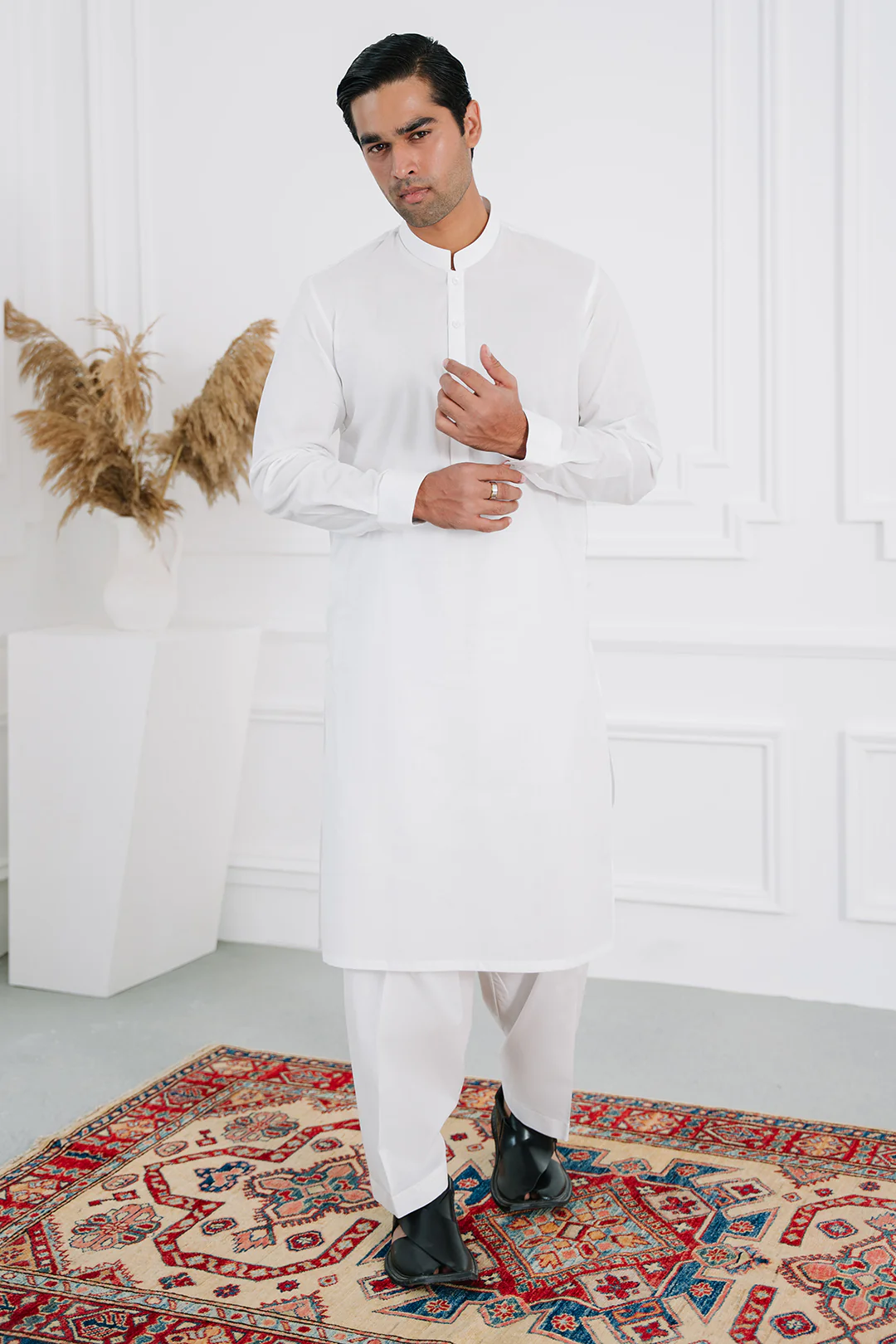 Comfort Cotton Shalwar Kameez - 0034 - Image 28