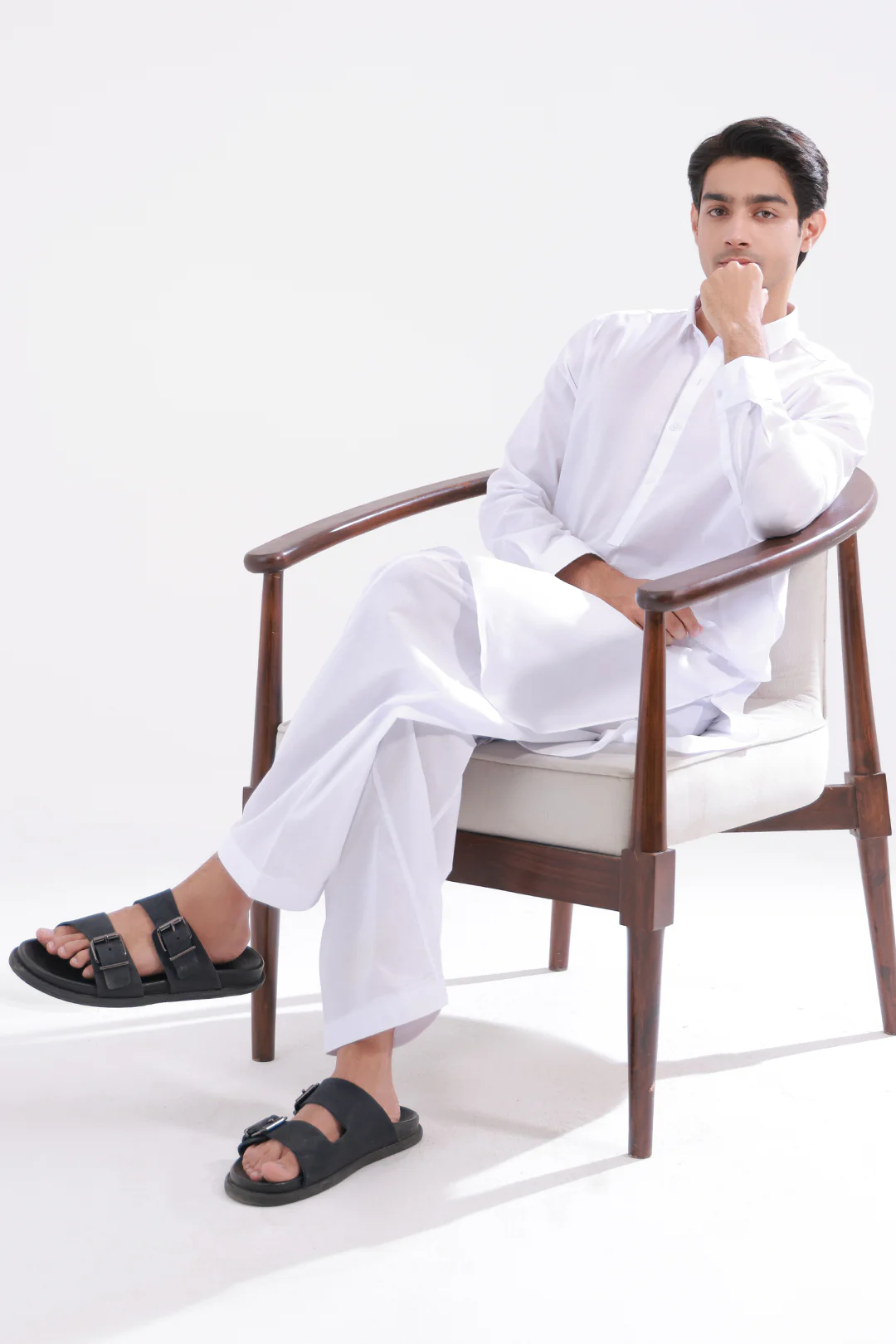 Comfort Cotton Shalwar Kameez - 0034 - Image 40