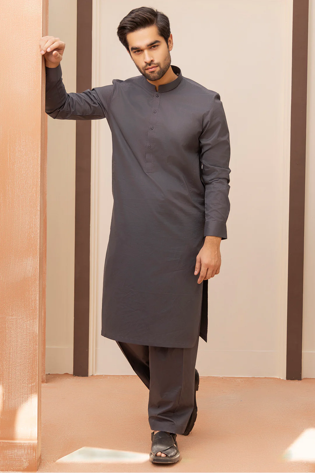 Comfort Cotton Shalwar Kameez - 0034 - Image 63