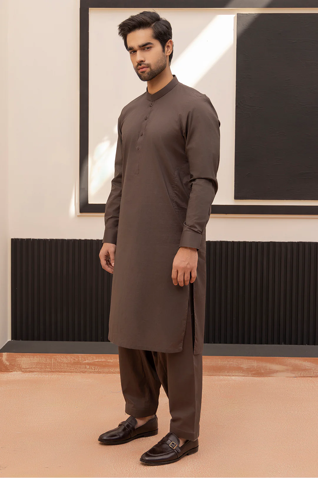 Comfort Cotton Shalwar Kameez - 0034 - Image 85