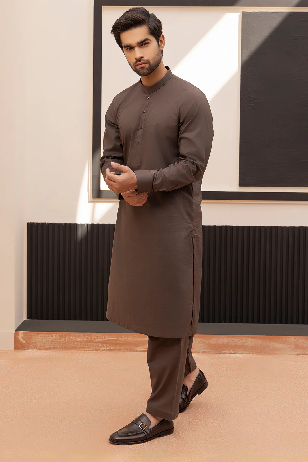 Comfort Cotton Shalwar Kameez - 0034 - Image 86