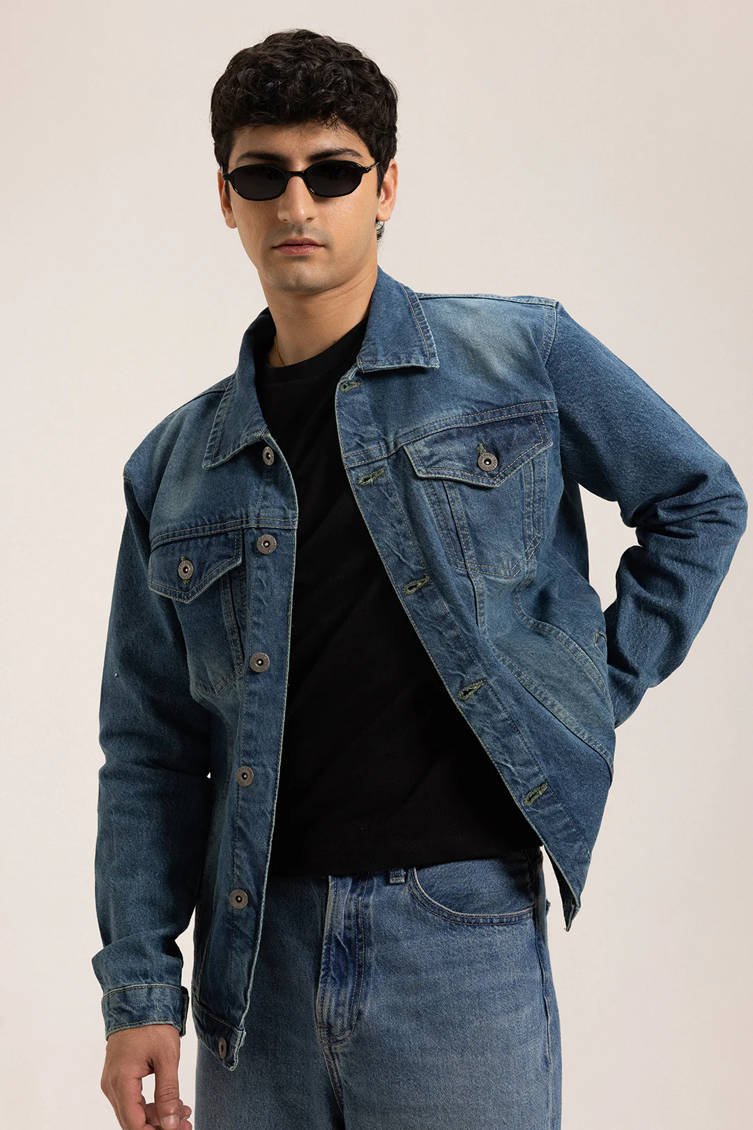 Denim Jacket - 5007 - Image 10
