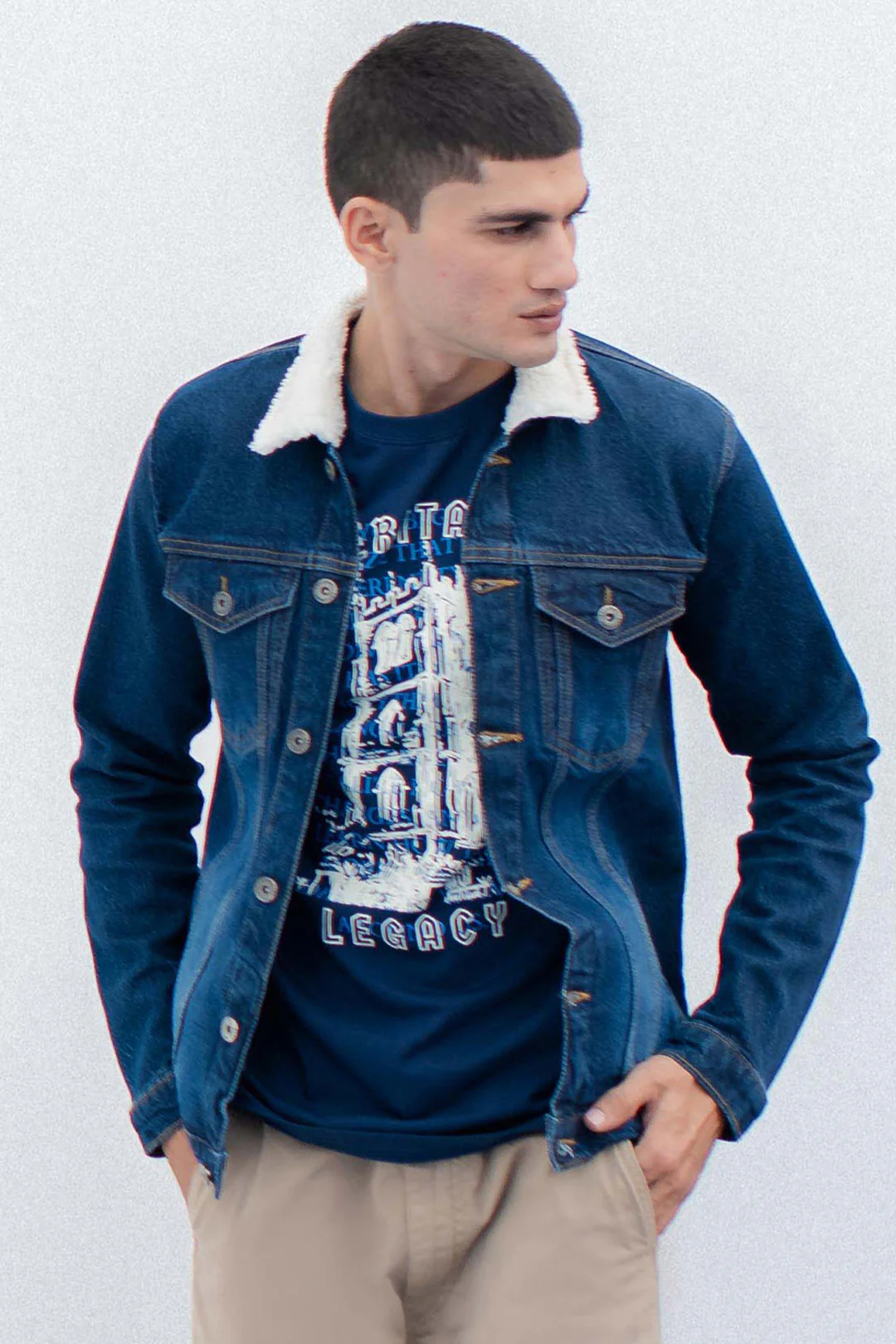 Denim Jacket - S001 - Image 6