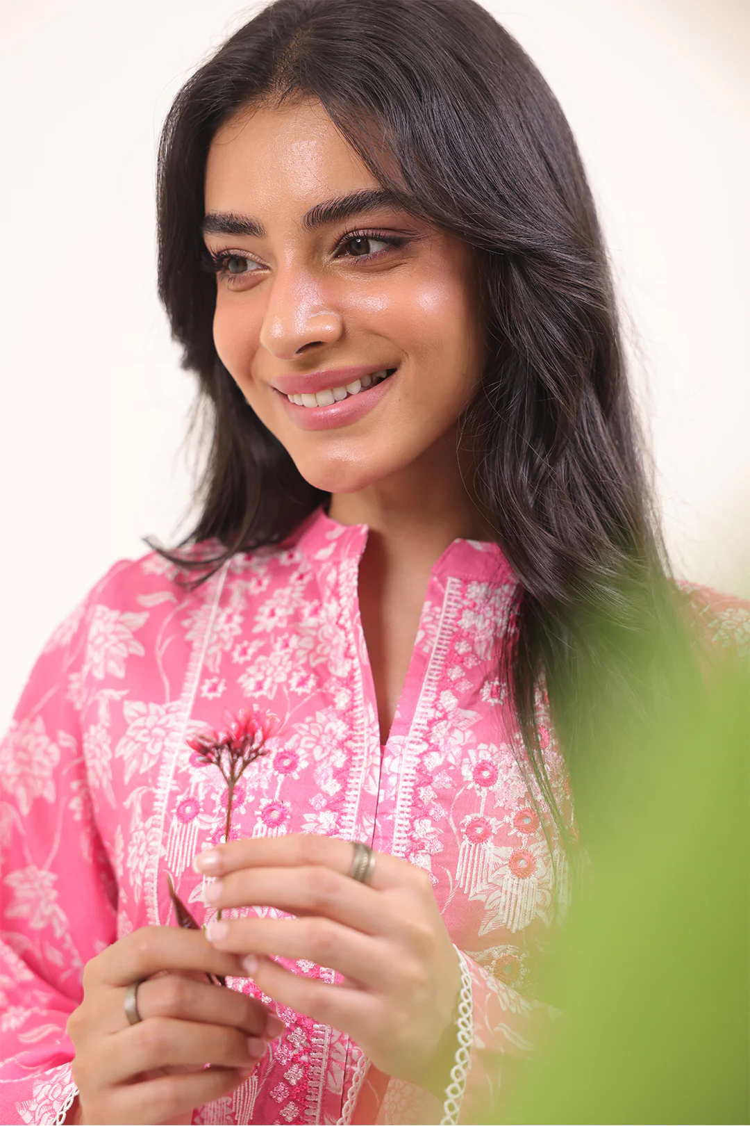 Embroidered Kurta - 1669 - Image 3