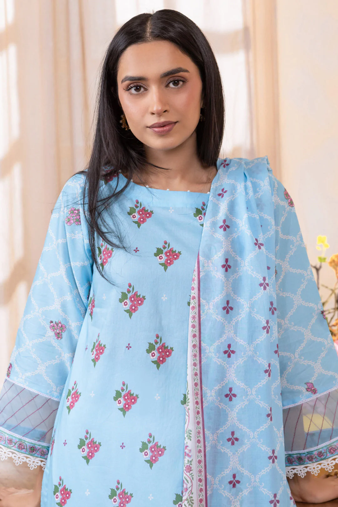 Embroidered Shirt Dupatta - 1024
