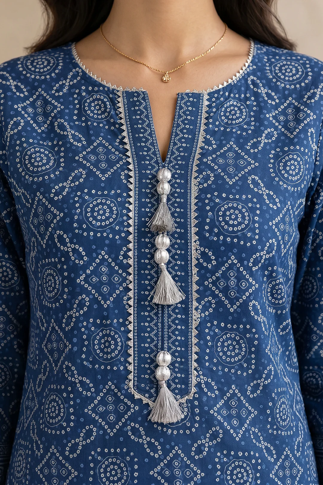 Embroidered Shirt Shalwar - 0809 - Image 5