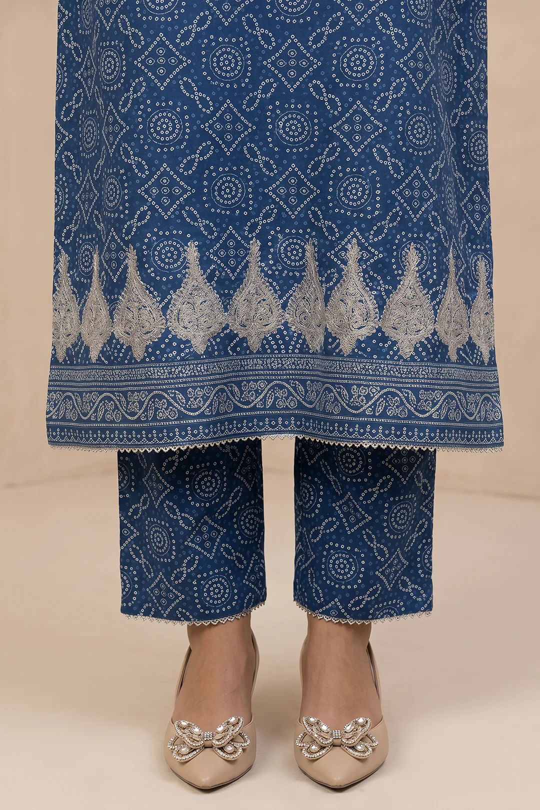 Embroidered Shirt Shalwar - 0809 - Image 6