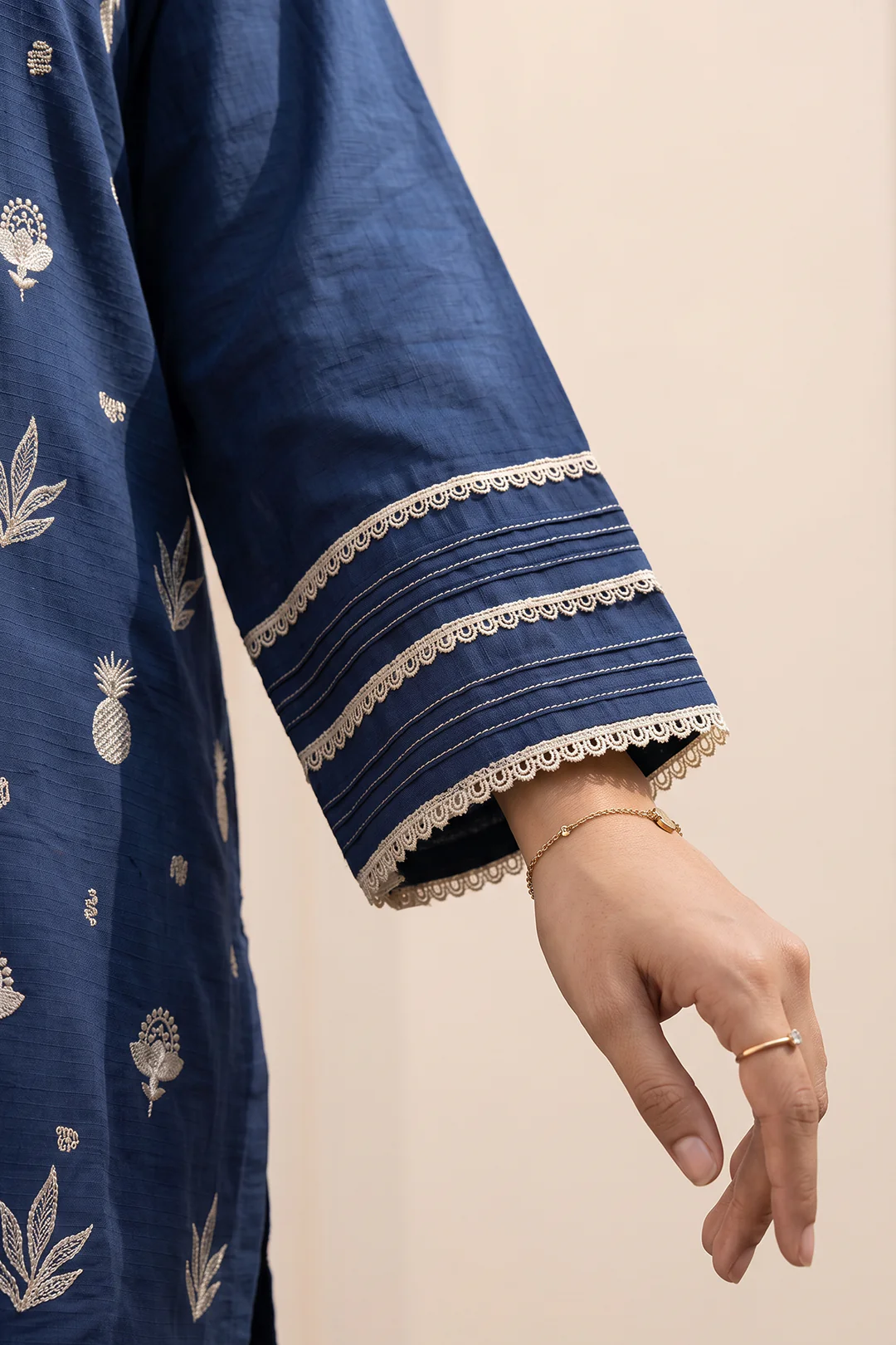 Embroidered Shirt Shalwar - 1217 - Image 5