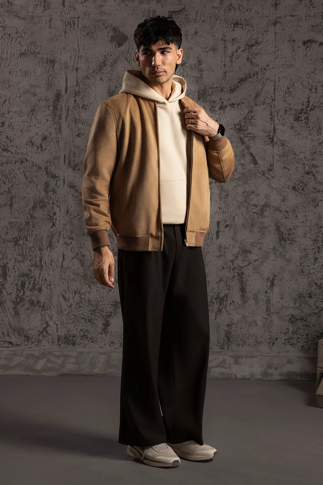Faux Suede Jackets - 5005