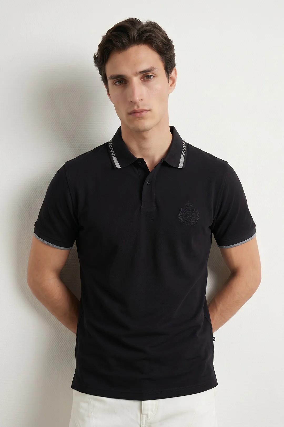 Geomatery Collar Polo - 6002 - Image 3