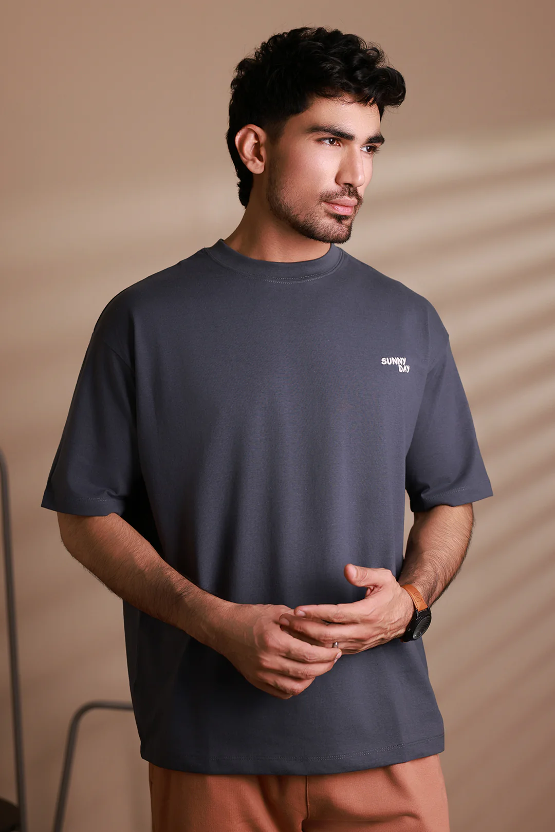 Oversized Graphic T-Shirt - D015 - Image 2