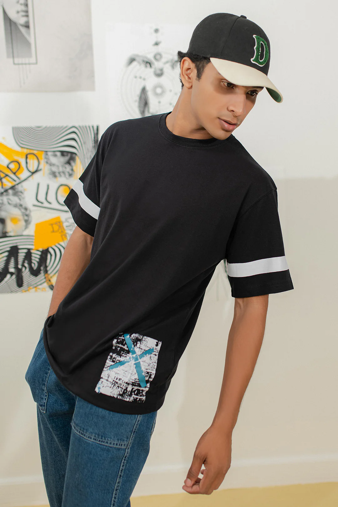 Relax Graphic T-Shirt - X010 - Image 3