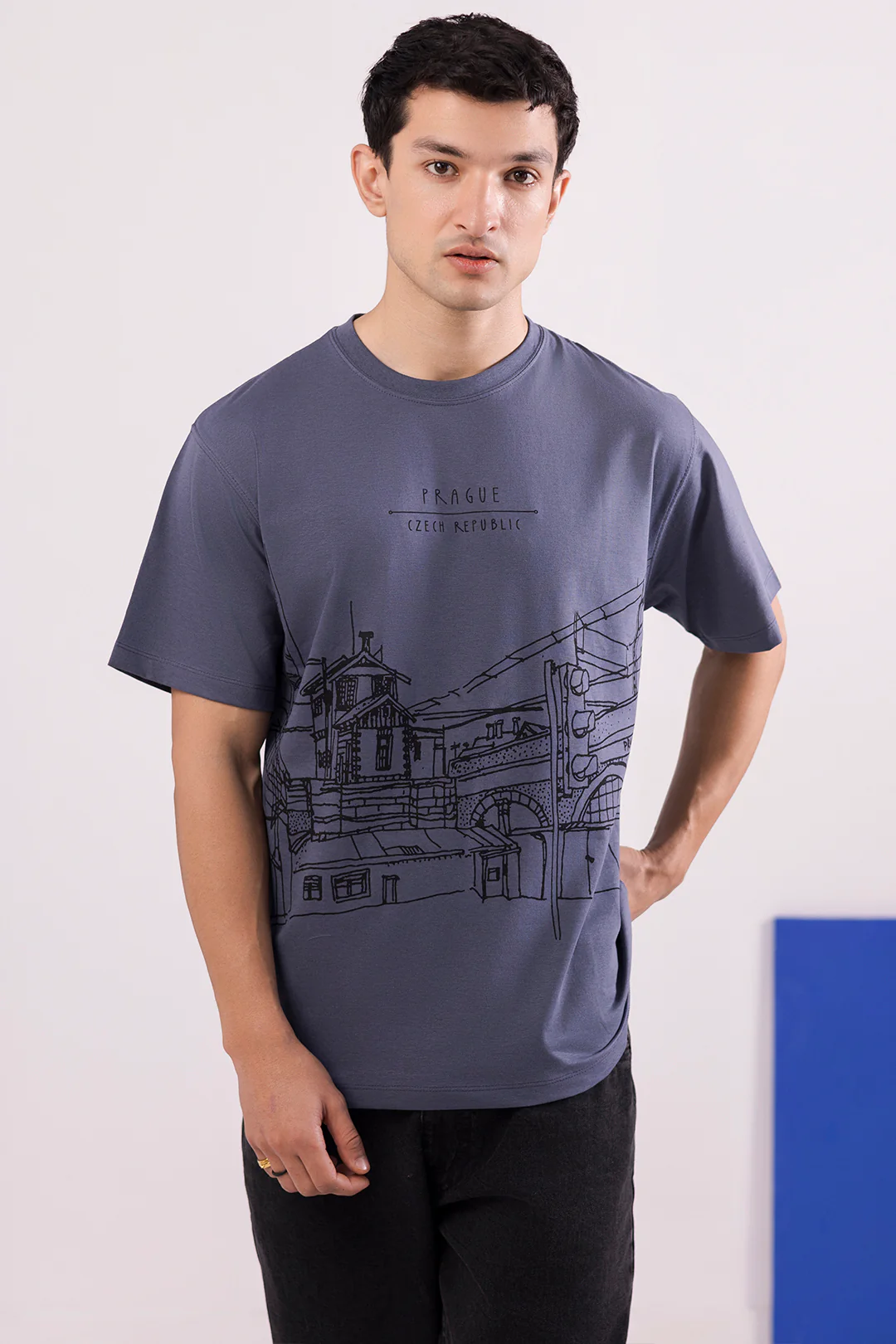 Relax Graphic T-Shirt - X043 - Image 2