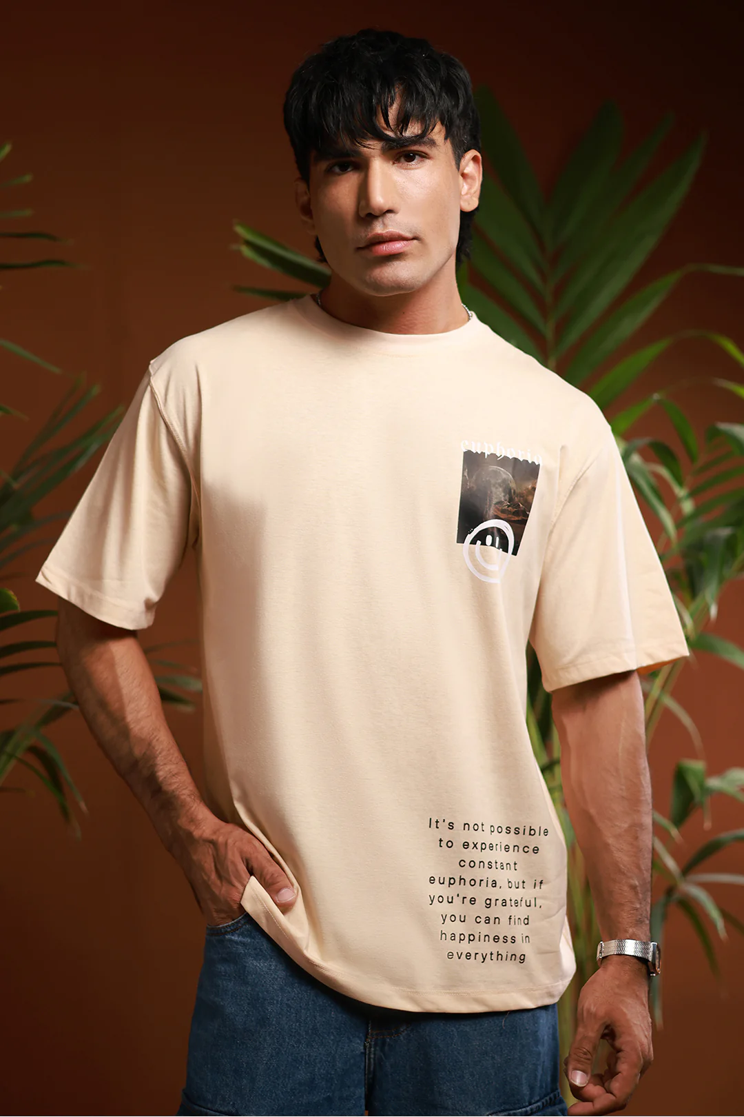 Relax Graphic T-Shirt - X048
