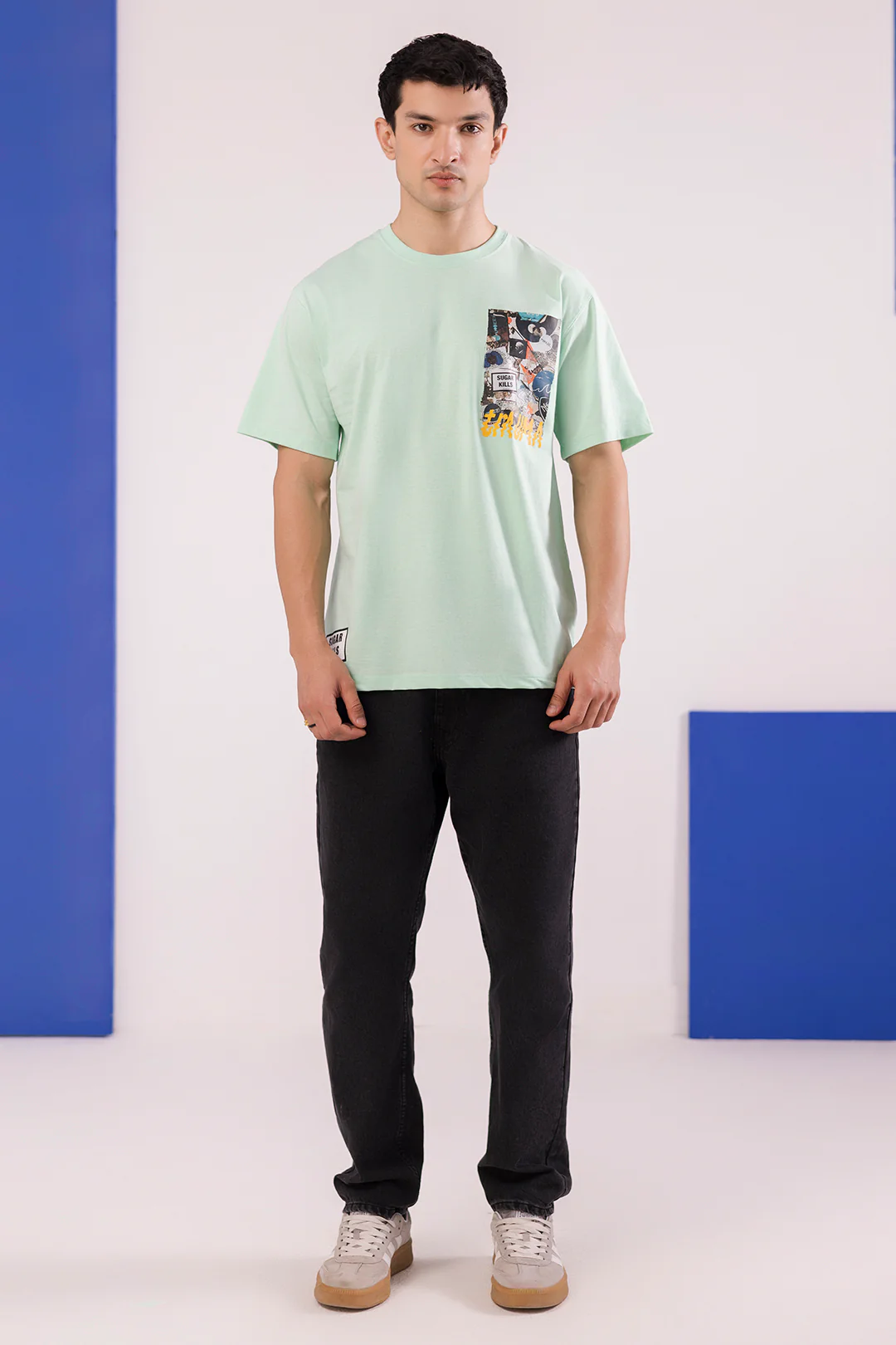Relax Graphic T-Shirt - X069 - Image 2