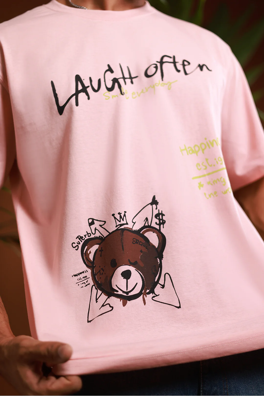 Relax Graphic T-Shirt - X074 - Image 3