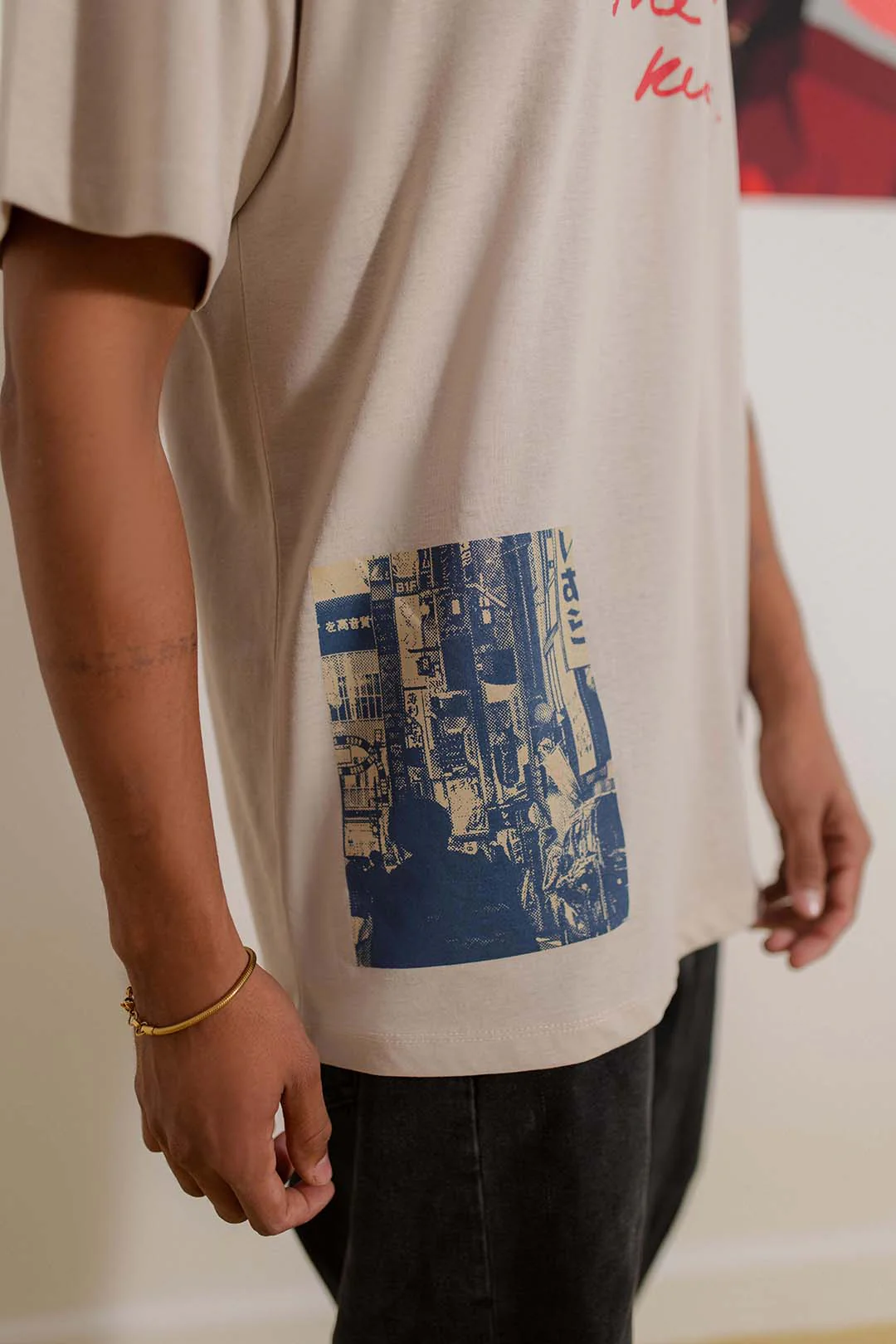 Relax Graphic T-Shirt - X084 - Image 3