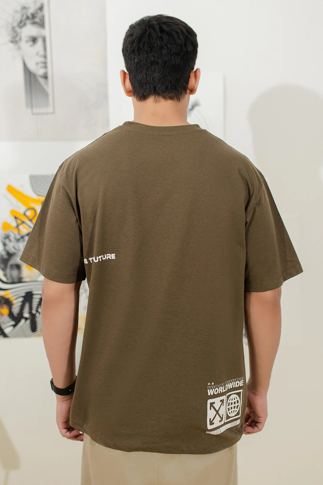 Relax Graphic T-Shirt - X103 - Image 7