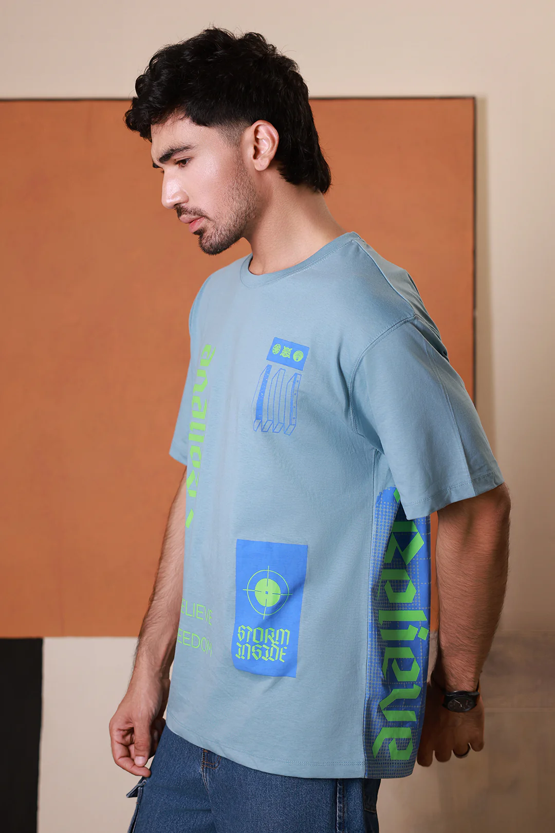 Relax Graphic T-Shirt - X113 - Image 5