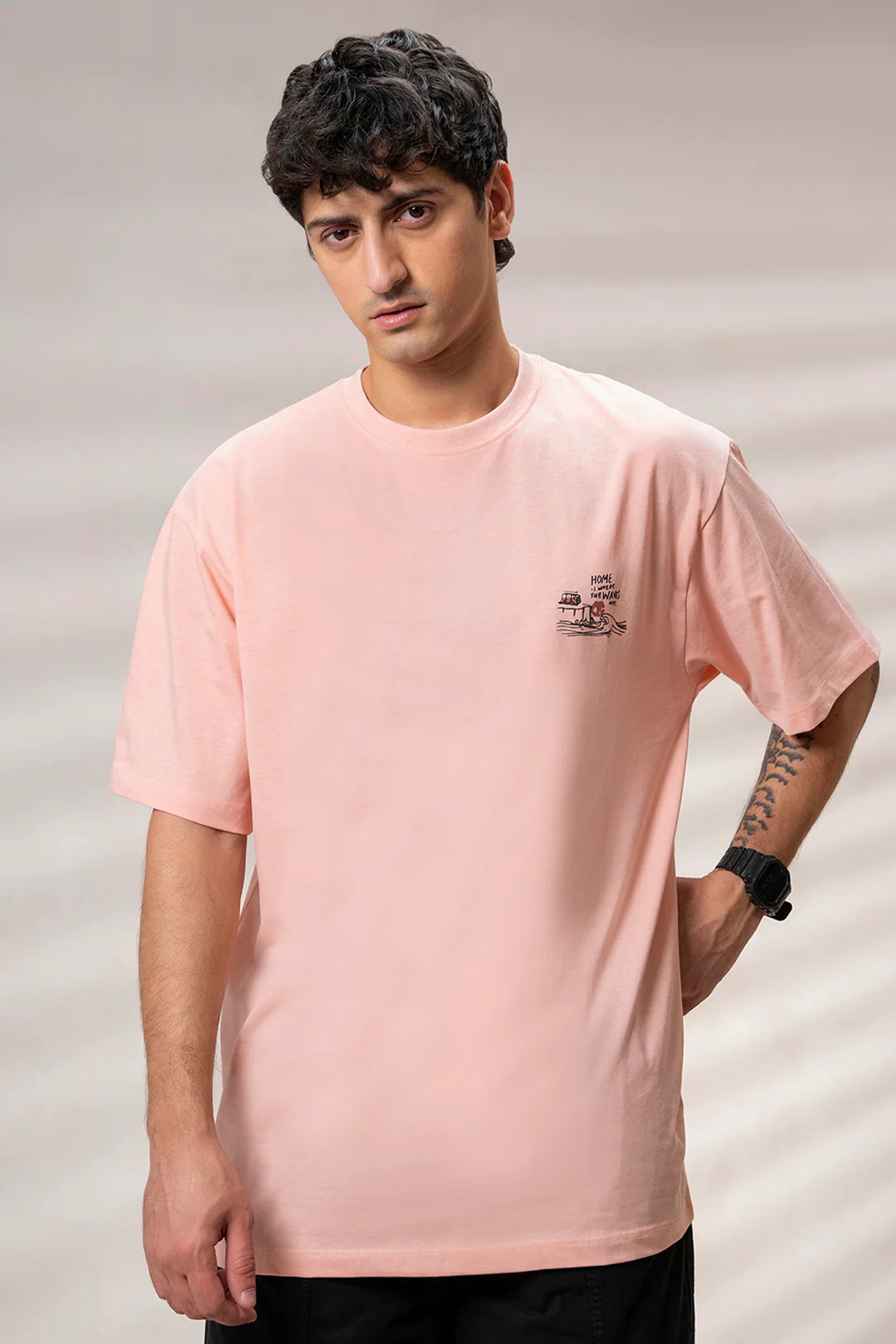 Relax Graphic T-Shirt - X167 - Image 4