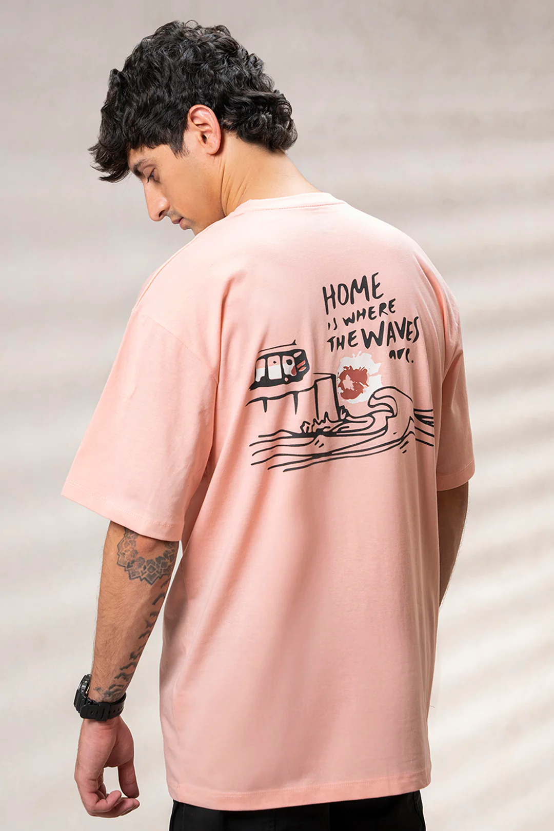Relax Graphic T-Shirt - X167 - Image 7