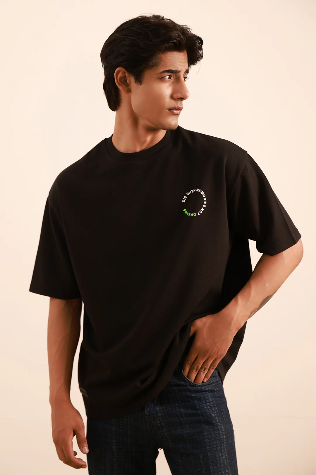Oversized Graphic T-Shirt - 4004 - Image 2