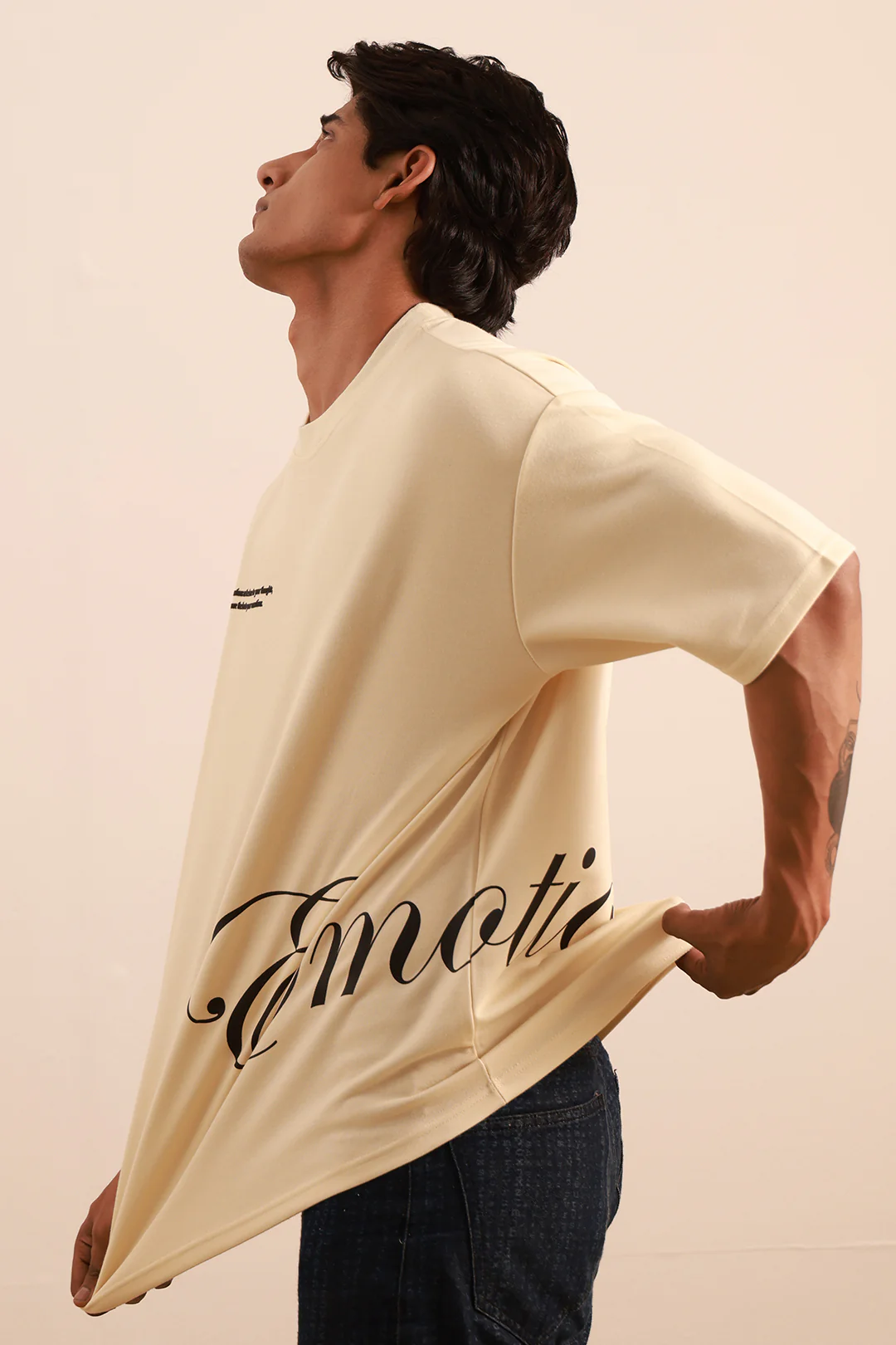 Oversized Graphic T-Shirt - 4009 - Image 4