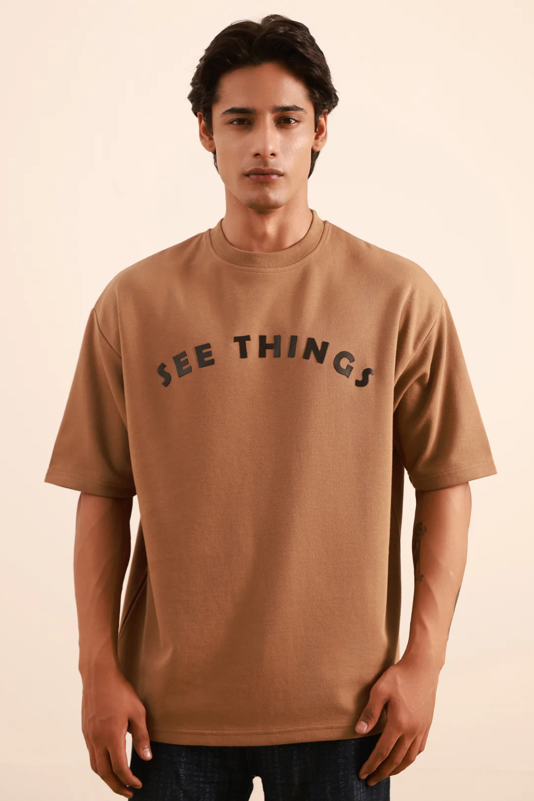 Oversized Graphic T-Shirt - 4011 - Image 3