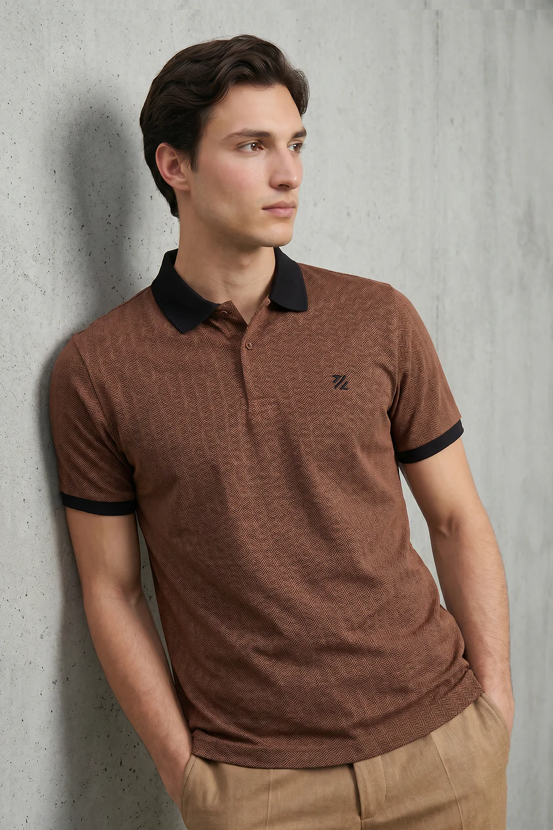 Herringbone Polo - 5002 - Image 4
