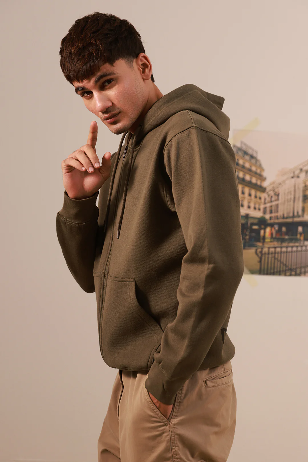 Zipper Hoodie - 5001 - Image 8