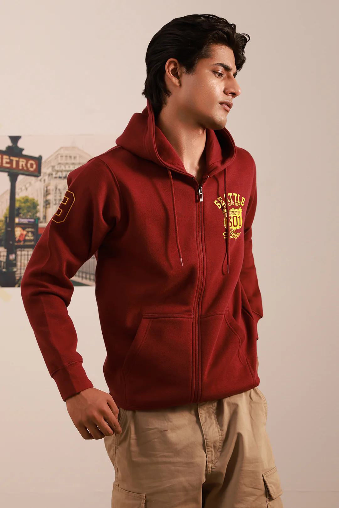 Graphic Hoodie - 5006 - Image 2